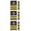 6 Pairs Pilot Uniform Epaulets With Stripes For Cosplay Performance 6