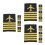 6 Pairs Pilot Uniform Epaulets With Stripes For Cosplay Performance 4