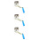 3Pcs Iron Badminton Volleyball Stringing Tool With Hand Crank 4