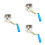 3Pcs Iron Badminton Volleyball Stringing Tool With Hand Crank 5