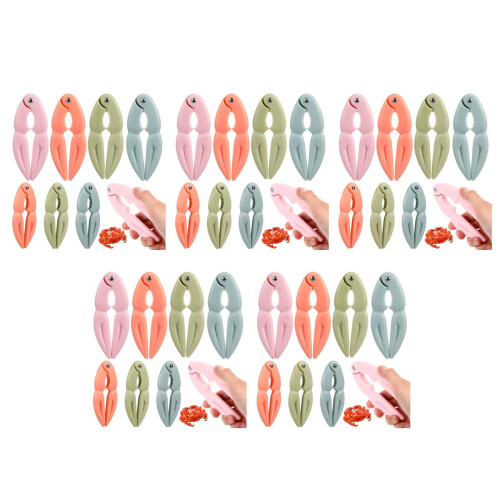 40 Pcs Crab Crackers Lobster Clamps Shellfish Opener Kitchen Tools 2