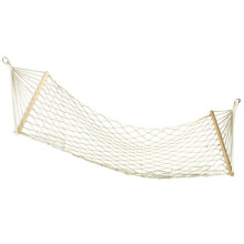 Recreation White Outdoor Mesh Cotton Rope Swing Hammock Porch Beach Camping Tree Belt Garden Hammock Gifts For Hikers