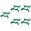 5Pcs Tree Fixing Simple Iron Metal Durable Supportive Rack For Tree 7