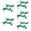 5Pcs Tree Fixing Simple Iron Metal Durable Supportive Rack For Tree 11