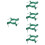 5Pcs Tree Fixing Simple Iron Metal Durable Supportive Rack For Tree 8