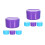 8 Pcs Denture Case Portable Leak-Proof Retainer Holder With Filter Basket 9