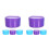 8 Pcs Denture Case Portable Leak-Proof Retainer Holder With Filter Basket 6