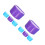 8 Pcs Denture Case Portable Leak-Proof Retainer Holder With Filter Basket 7