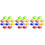 30 Pcs Portable Soccer Cones Multi-Function Agility Training Cones 6