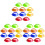 30 Pcs Portable Soccer Cones Multi-Function Agility Training Cones 4