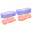 2Pcs Makeup Brush Cleaner Box Storage Holder For Home 6
