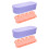 2Pcs Makeup Brush Cleaner Box Storage Holder For Home 7