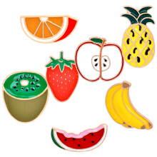 28 Pcs Fruits Shape Cartoon Brooches For Women