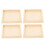8 Pcs Wooden Nested Blocks Trays Square Puzzle Storage 1