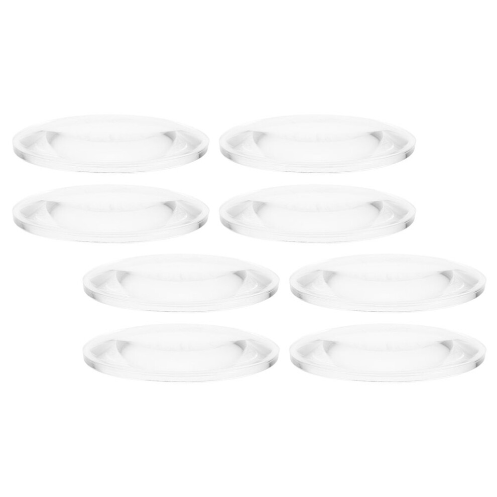Ohphcall 8Pcs Double Convex Lens For Science Experiment And Physics Teaching