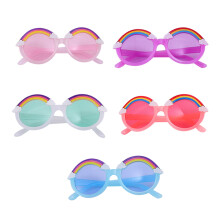 5Pcs Kids Anti UV Sunglasses Baby Sunshades Outdoor Eyewear Mixed Colors