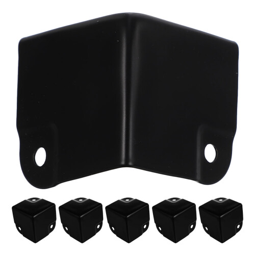 Electroplated Metal Corner Guards 6pcs Cabinet Speaker Box Protectors