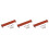 3Pcs Vintage Handle Strap For Guitar Amp Speaker Light Brown 7