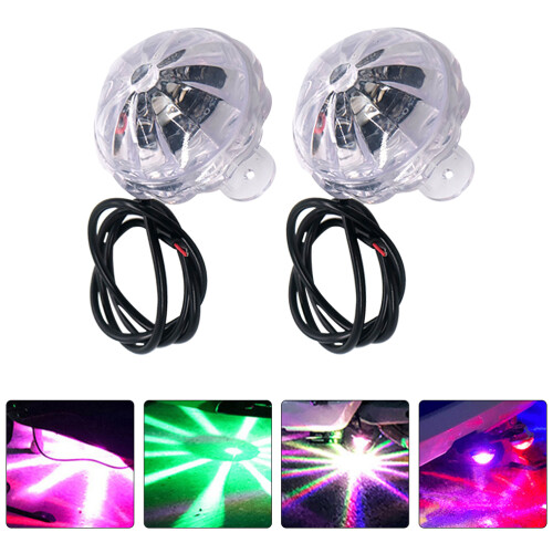 4pcs Light Colorful Tail Light Waterproof Motorcycle Light 2