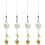4Pcs Phone Hanging Strap Bowknot Chain For Decoration 6