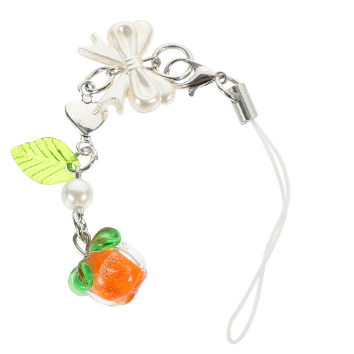 4Pcs Phone Hanging Strap Bowknot Chain For Decoration 2