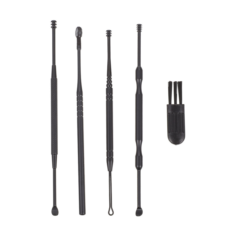 Ohphcall 2 Sets Stainless Steel Ear Pick Cleaning Kit For Wax Removal