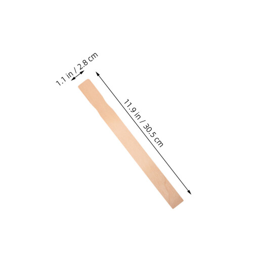 10pcs hardwood paint sticks for mixing epoxy resin craft projects 2