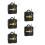 5 Sets Diy Wall Clock Movement Repair Kit Mechanism Set 8