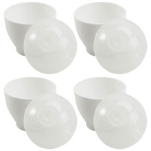 16 Pcs Microwave Egg Cookers Poacher Cups Oven Accessory
