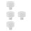 4Pcs Plastic Garden Hose Adapters for Hydroponic Water Pipe Systems 10