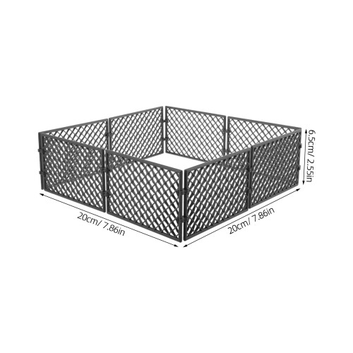 8Pcs Mini Wire Fence For Micro Landscape Diy Model 1