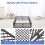 8Pcs Mini Wire Fence For Micro Landscape Diy Model 7