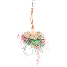 2Pcs Birdcage Hanging Decor Parrot Chewing Toy Biting Supply