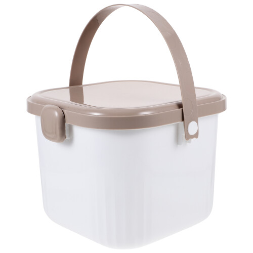 Toy Box Sturdy Storage Bin With Lid Large Organizer For Blocks