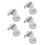 5Pcs Bathroom Stall Door Latch Vacant Occupied Indicator Lock 6