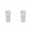 2 Pcs Strainer Screen Anti Static Oil Tank Filter Plastic White 7