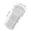 2 Pcs Strainer Screen Anti Static Oil Tank Filter Plastic White 3