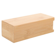 5Pcs Bamboo Hard Shell Glasses Case For Travel And Organization