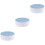 3 Pcs Lenses Case Marble Pattern Portable Holder For Home And 5
