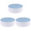 3 Pcs Lenses Case Marble Pattern Portable Holder For Home And 2