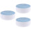 3 Pcs Lenses Case Marble Pattern Portable Holder For Home And 6