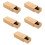5Pcs Bamboo Hard Shell Glasses Case For Travel And Organization 9