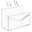 Acrylic Mail Holder Clear Desktop Organizer For Office Letters 9