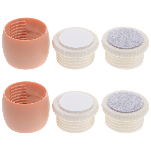 6 Pcs Adjustable Headboard Stoppers Telescopic Bed Support Stabilizer
