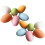 36 Pcs Colorful Plastic Eggs For Easter Decoration And Crafts 10