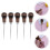 5pcs wooden scratch awls for hand sewing craft tools 6