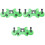 3 Pcs Suction Positioning Hole Opener Tool For Woodworking Drilling 3