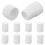 10Pcs Empty Bottle Holder With Screw Caps Portable Tablet Storage 9