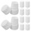 10Pcs Empty Bottle Holder With Screw Caps Portable Tablet Storage 7