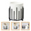 2Pcs Ceramic Chopsticks And Spoon Storage Holder For Kitchen Utensils 11